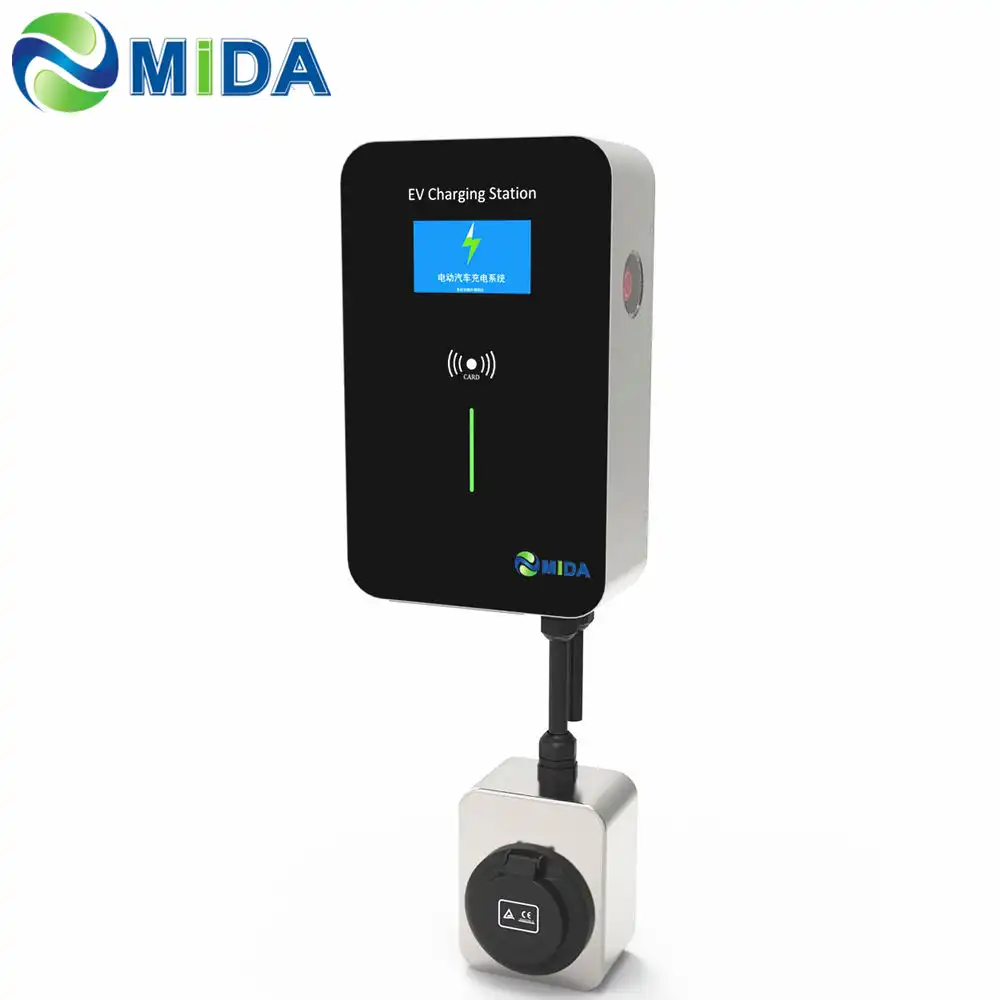 32Amp 22KW EV Charger Station Point Duosida EVSE Wallbox with Type 2 EV Charging Socket for Electric Vehicle Car Charger 32Amp 22KW EV Charger Station Point Duosida EVSE Wallbox with Type 2 EV Charging Socket for Electric Vehicle Car Charger