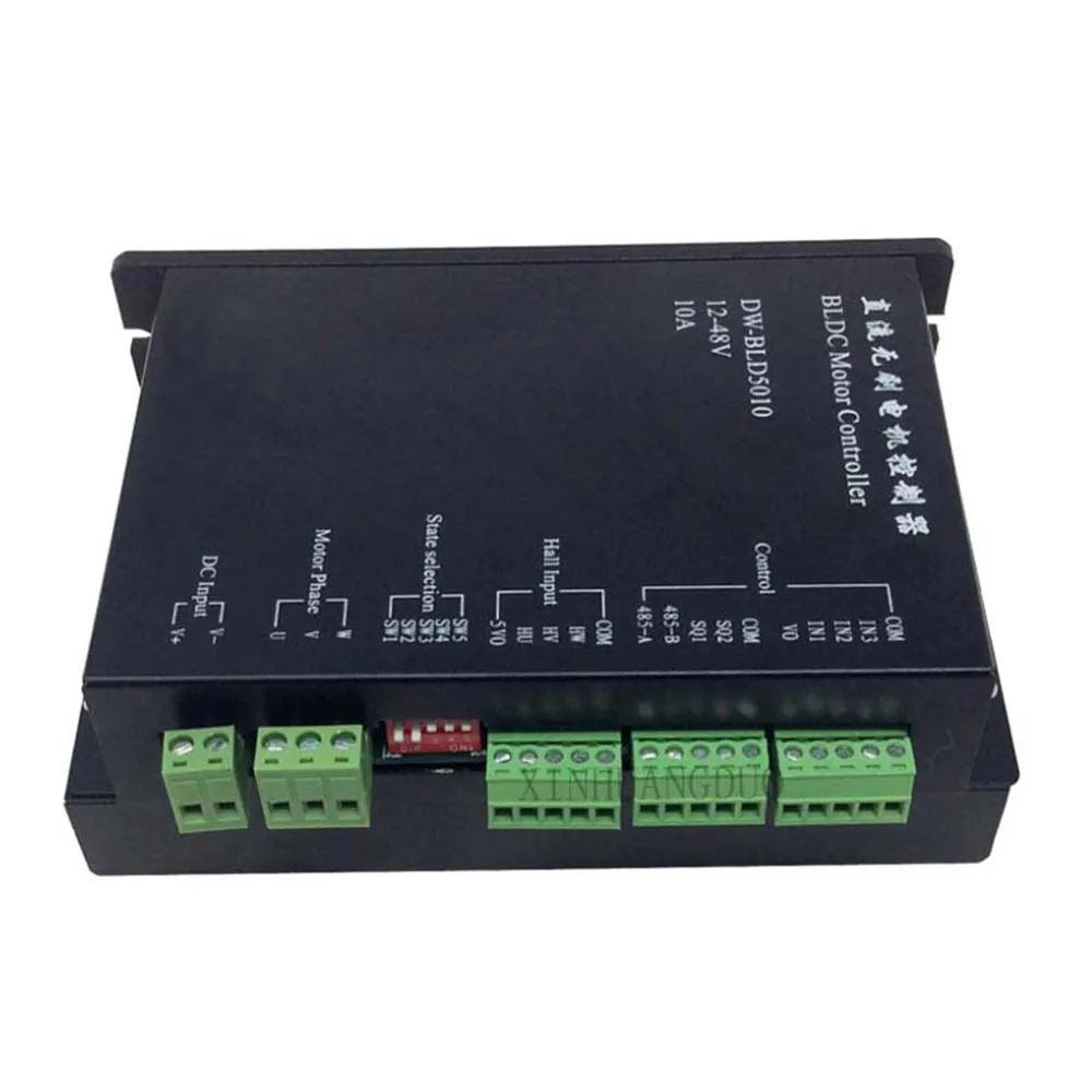 12 V-48 V DC бесщеточный электродвигатель вращения шпинделя драйвера контроллера для 500 Вт DC мотор драйвер