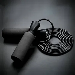 Adjustable Speed Skipping Jump Rope Unisex Workout Lose Weight Gym Crossfit Fitness Equipment Aerobic Exercise Training Tools