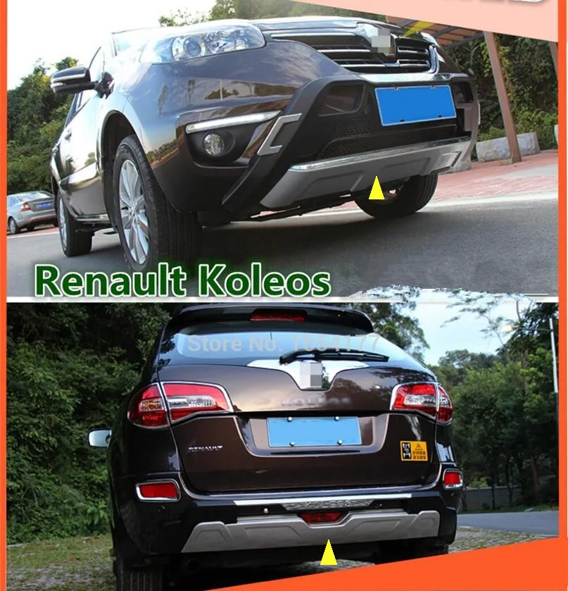 Бампер для Renault Koleos передний и задний Высокое качество авто бампер пластина