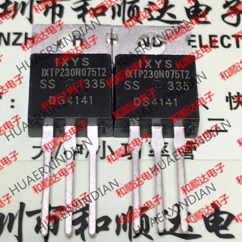 20 шт./лот IXTP230N075T2-220 75В 230A