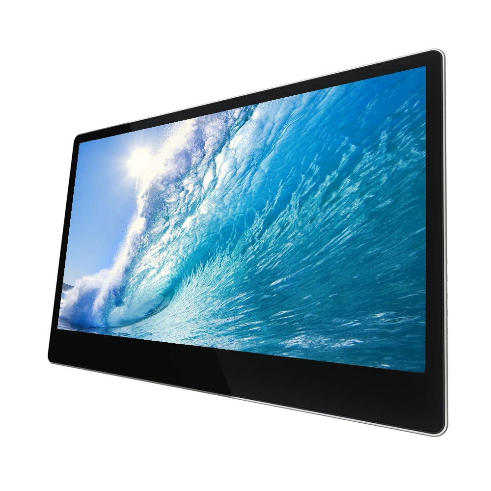 Портативный монитор 15,6 ''светодиодный 4K ips экран расширения для переключателя/PS4/xbox ONE/ПК/ноутбука(с сенсорным экраном EU Plug