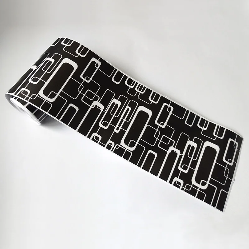 WB65-01 3D цветочные обои границы DIY самоклеющиеся водонепроницаемые стены границы гостиная кухня ванная комната украшения дома настенные наклейки - Цвет: WB65-01