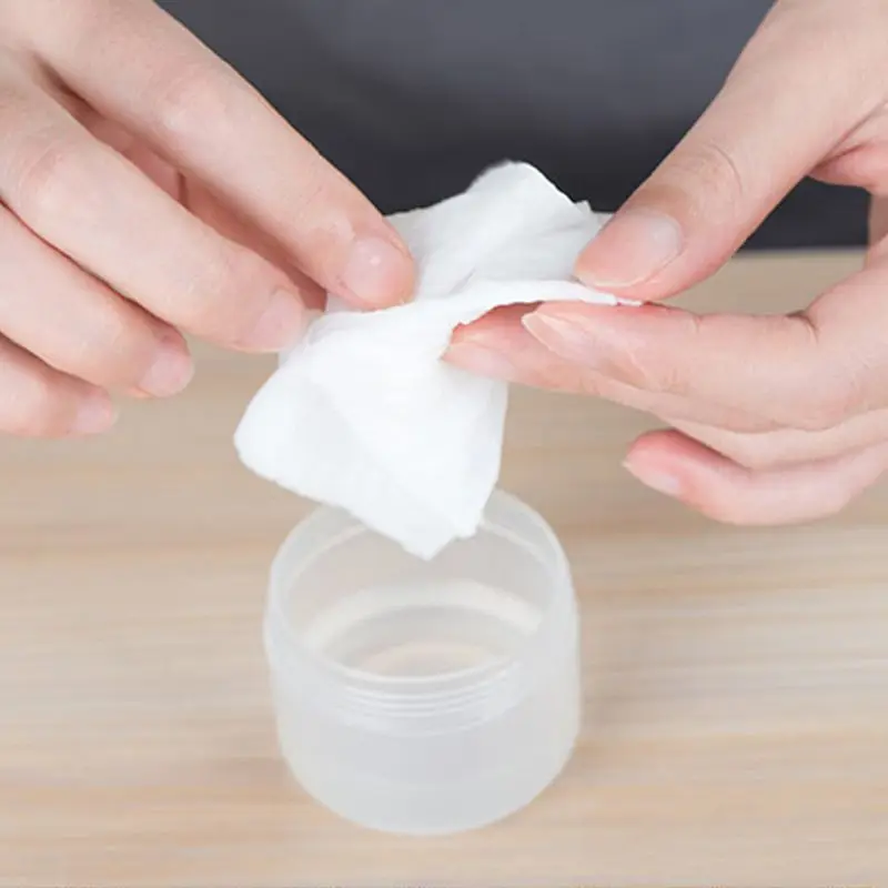 100Pcs Compressed Facial Face Mask Peel Sheet Cotton Cleaning Skin Care M7DB