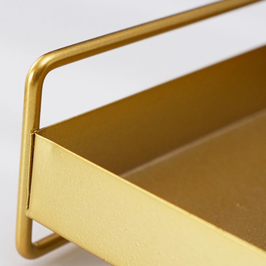 Nordic Style Metal Tray Utensil Organizer