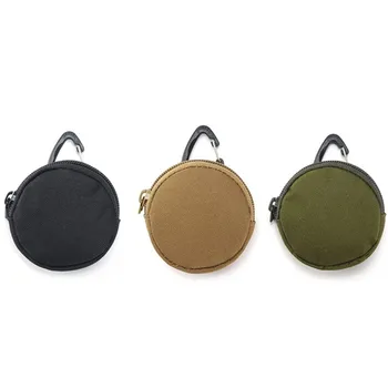 

Tactical Portable Storage Bag Army Fans Outdoor Camping Keychain Holder Case Waist Pack Purse Wallet Pouch Bag Carabiner Clips