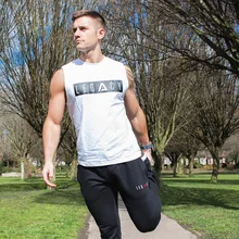 Стиль мышцы Brother Открытый Фитнес здоровая красота Спортивная тренировка Свободный жилет без рукавов-Fit жилет футболка