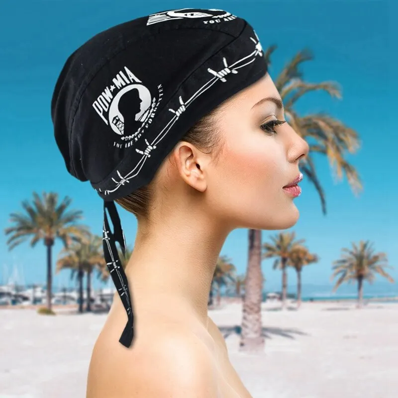 

Headband Hip Hop Hats Bike Bicycle Riding Road Cycling Bandana Mountain Hat Cap Dance Print Helmet Head Wrap Pirate 2020