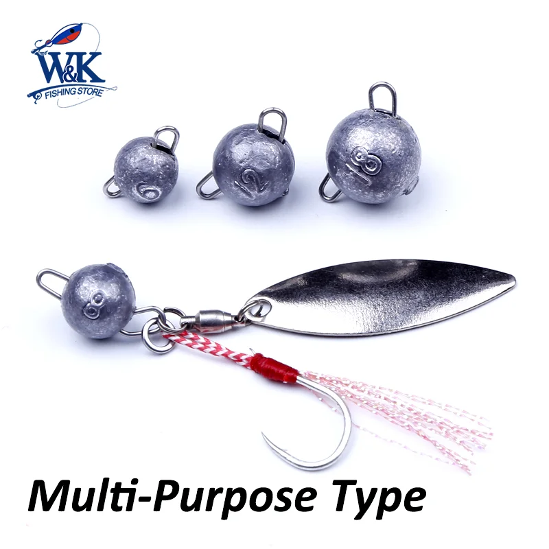 3. Rapido affondamento in metallo Jigging Esca 13 G/30 G/60 G Acqua