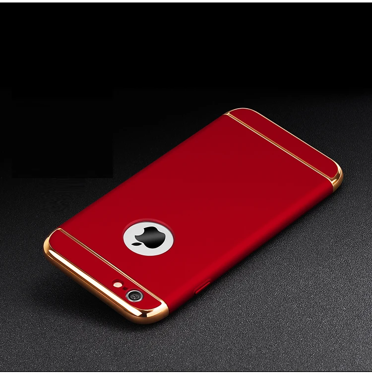 Жесткий чехол накладка для iphone 7 6 6S SE X 10 8 Plus съемный 6s Plus|case for iphone|case 6case plus |