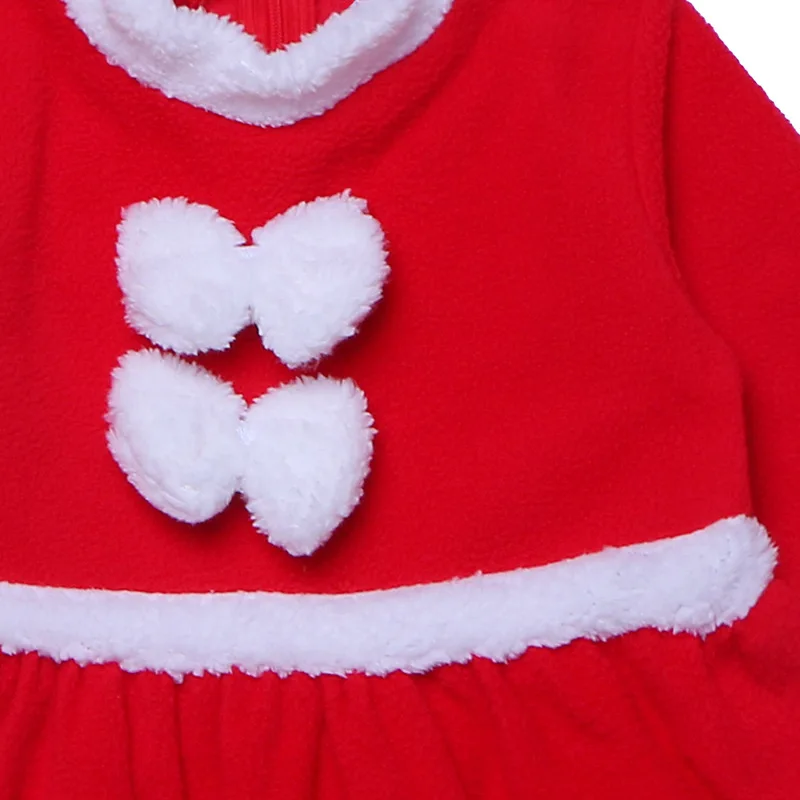 Christmas Family Party Suit Infants Girls Christmas Short Skirt Suit 1-Year-Old-5-Year-Old