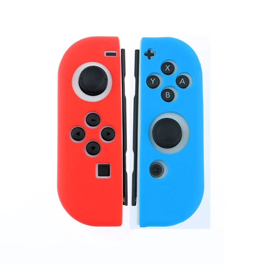 ChengHaoRan силиконовый резиновый чехол для nintendo Switch контроллер Противоскользящий мягкий чехол для переключателя NX NS Joy-Con Grip - Цвет: No.37