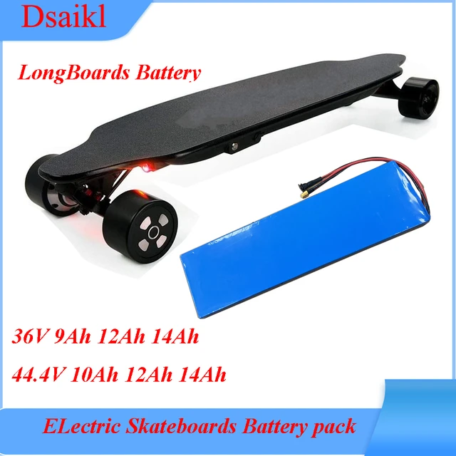 Escooter Li-ion Battery Pack 12s 44.4v 12ah Electric Skateboard