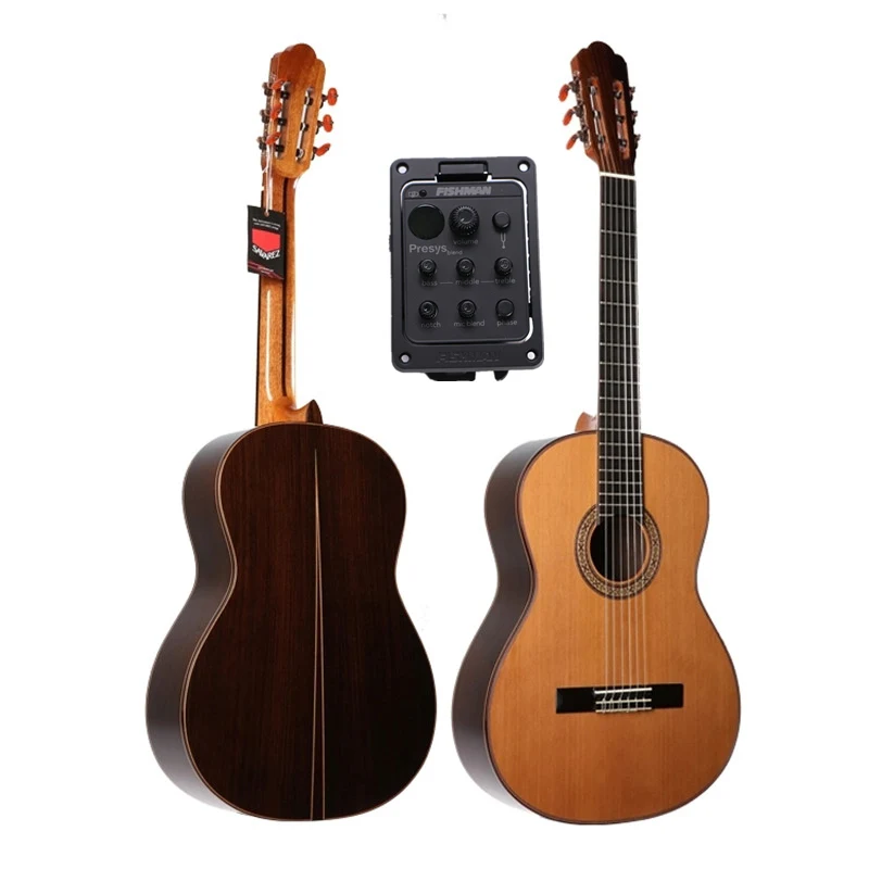 Finlay 39 inch Handmade Spanish guitar,With SOLID Cedar Top/Rosewood