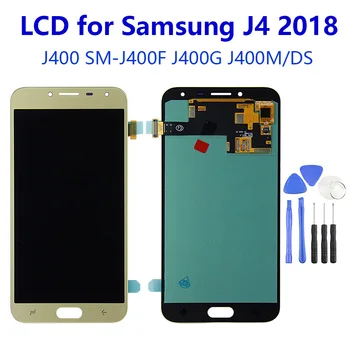 

5.5" AMOLED LCD For SAMSUNG Galaxy J4 2018 J400 SM-J400F J400G J400M/DS LCD Display Touch Screen Digitizer Assembly Replacement