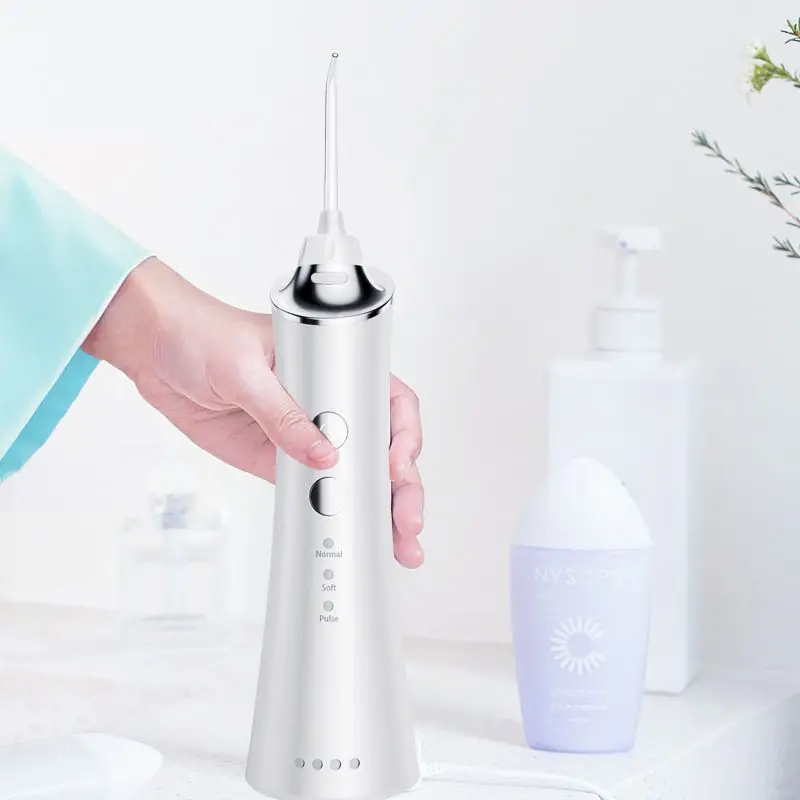 Oral Irrigator Water Flosser Dental Jet Usb Rechargeable Portable Waterpik Tooth Ultrasonic Waterpulse Waterproof Teeth Cleaner
