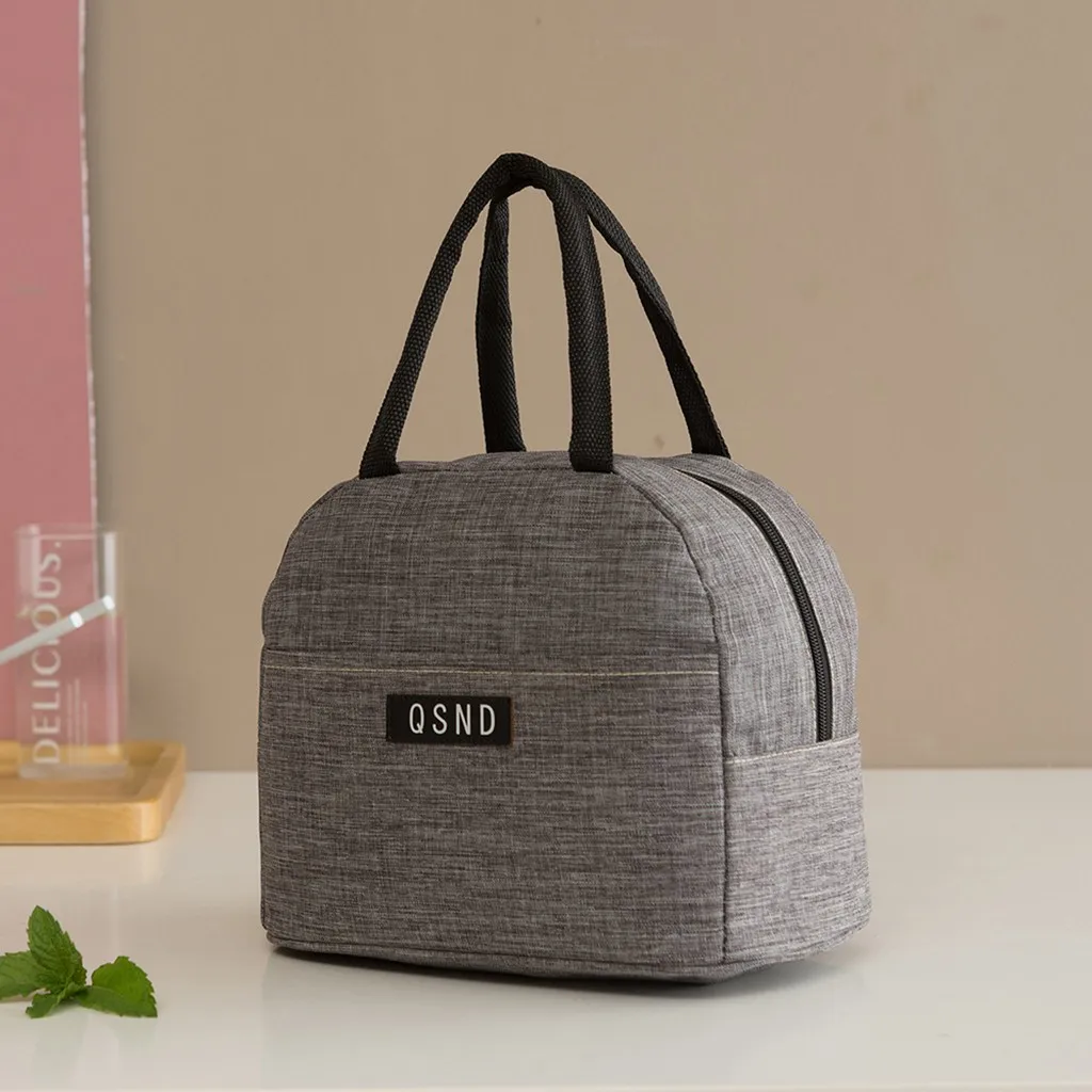 Сумка для ланча, Термосумка, утолщенная изоляционная сумка из алюминиевой фольги, водонепроницаемая, маслостойкая, сумка для ланча, коробка для еды для пикника, сумка для хранения
