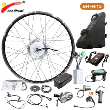 

48V 500W Bafang Motor Electric Bike Conversion Kit with 48V20AH Triangle Battery 26inch 700C Bafang Hub Motor Wheel Ebike Kit