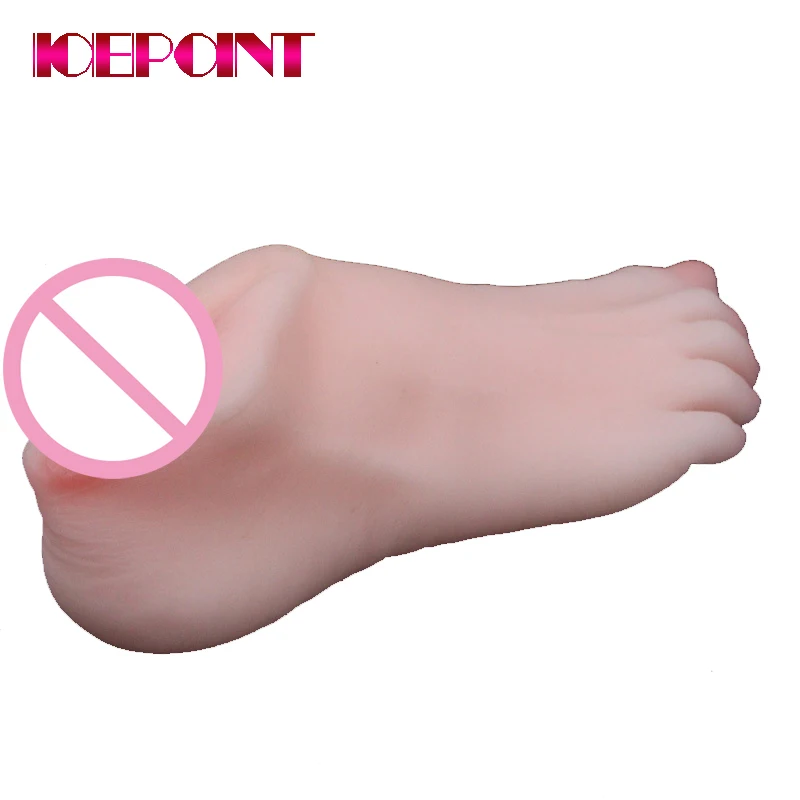 3D Vagina Pussy High Quality Silicone Penis Cock Dildo Cover Stimulator Foot Loving Feet Masturbator Cup Sex Toys Dolls For Man