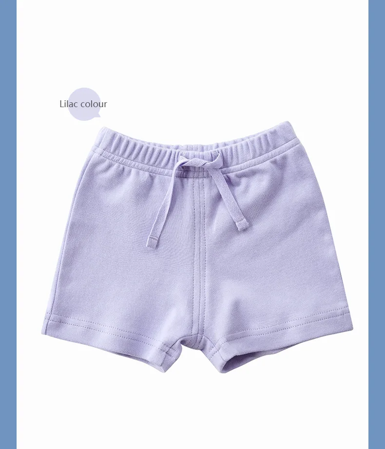 Summer New Style Childrenswear BOY'S Girls Pure Cotton Shorts Elastic Waist Pants Children Versatile Casual Pants