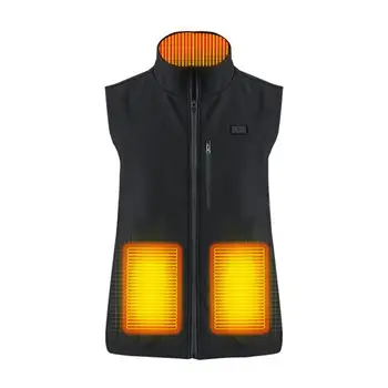 

Heating Vest Washable Usb Charging Heated Warm Vests Control Temperature Outdoor Camping Hiking Golf Coat (without Power Banks)