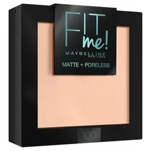Пудра для лица Maybelline New York, оттенок 100, фарфоровый, 9 г