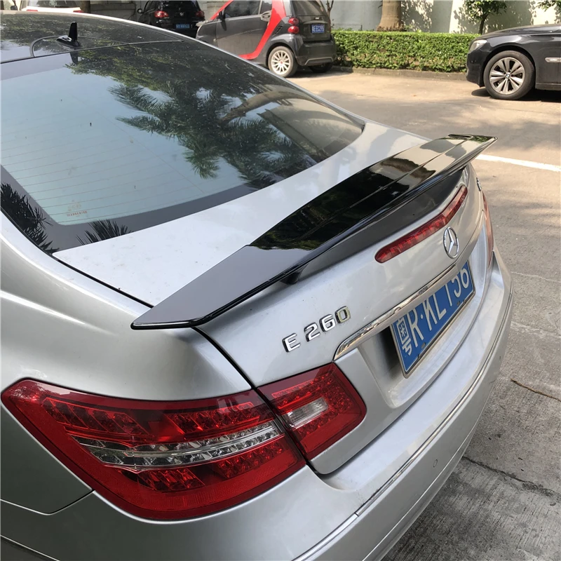 Спойлер для W212 купе 2006 2018 спойлер Mercedes Benz E CLASS TF АБС пластик автомобиля заднего