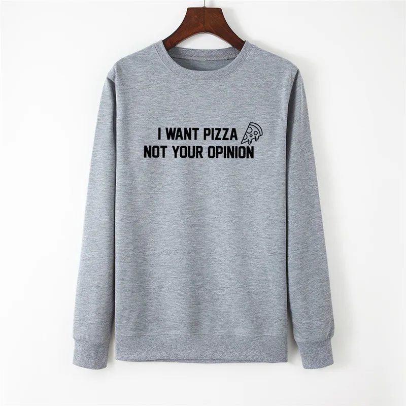 

Fashion Pizza Print Women Hoodie Long Sleeve Pullover Women's Sweatshirt Autumn Hoodies Women O-NECK Clothes Casual Tops
