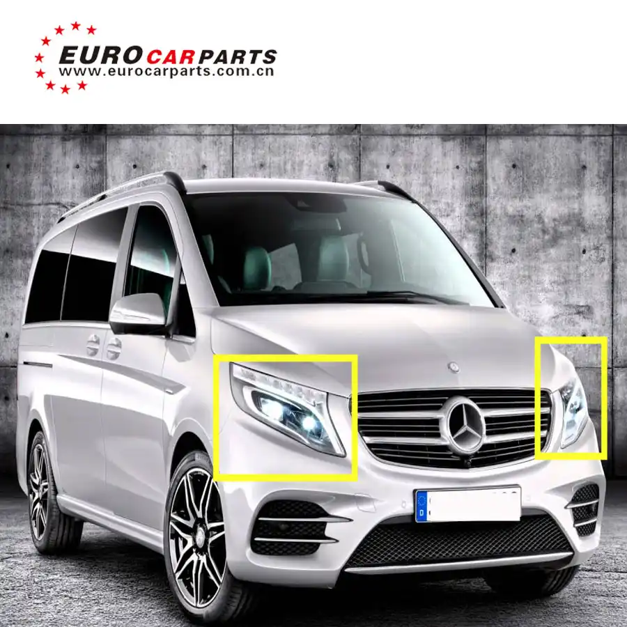 Hoge Kwaliteit V Klasse W447 Koplampen Fit Voor Vito V260 Led Dagrijverlichting Koplampen 2018 2017 Stijl Body Kits Aliexpress