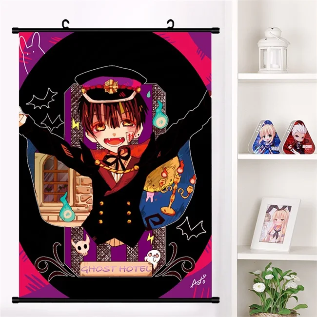 X Аниме Туалет-Hanako-кун Jibaku Shounen аниме настенные настенный плакат отаку коллекция домашнего декора искусство подарок - Цвет: X