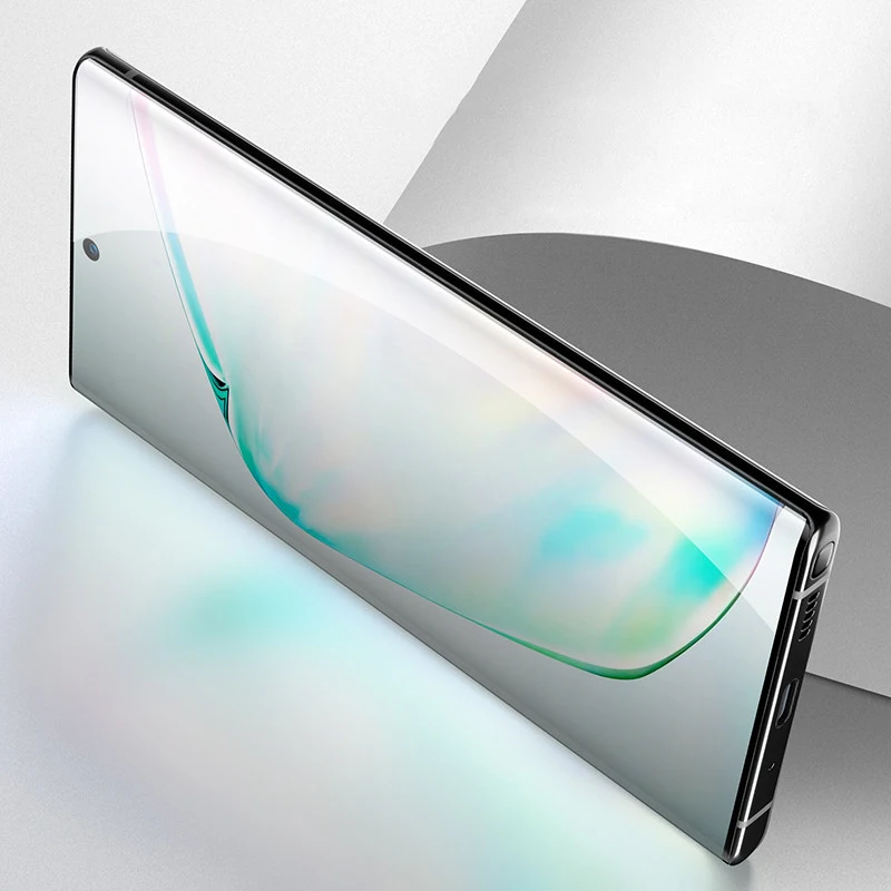 Для samsung Note10plus покрытие из закаленного стекла полное покрытие пленка из закаленного стекла Note10 высокой четкости пленка для мобильного телефона