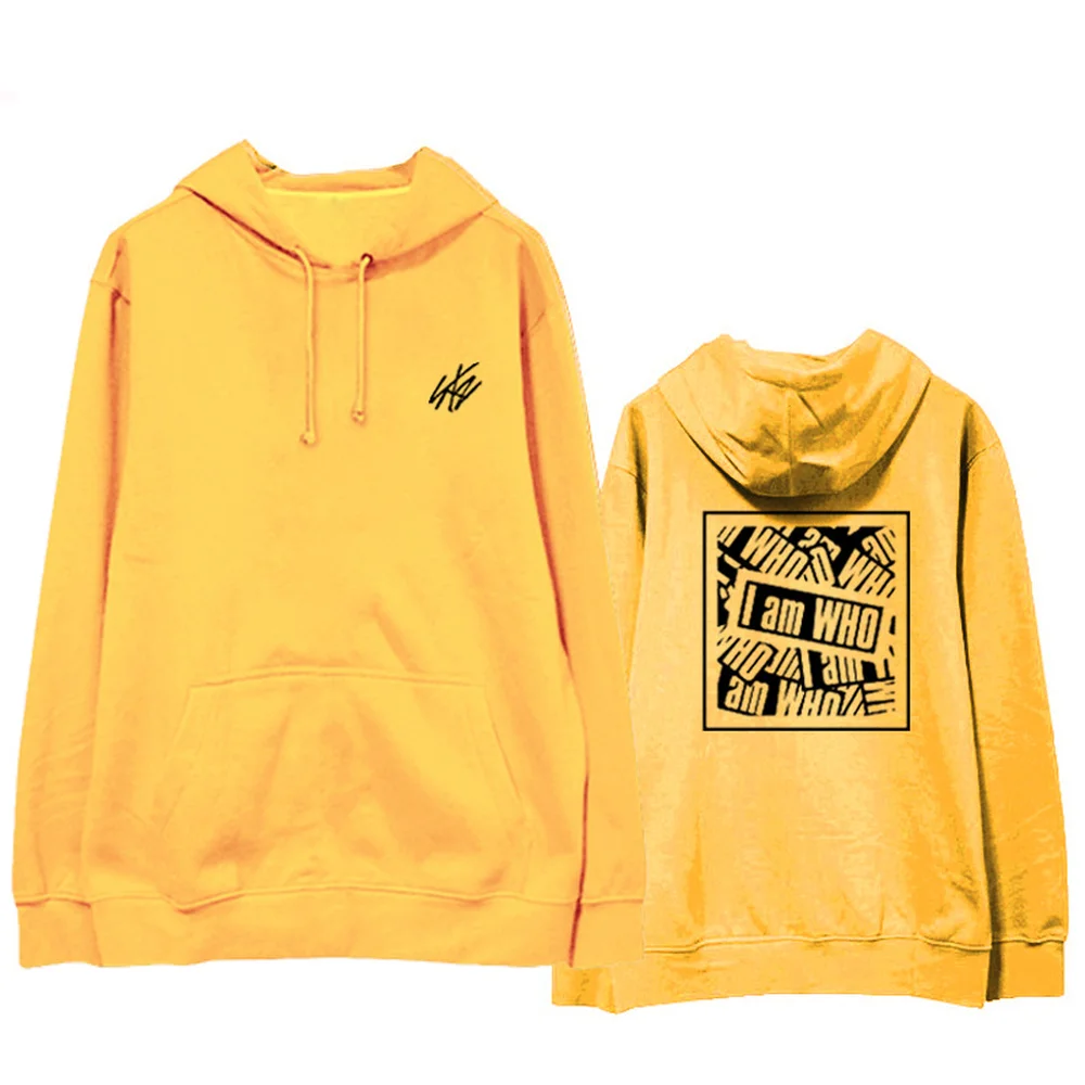 Модная детская толстовка Straykids свитер I am Who уличная одежда в стиле хип-хоп Детская