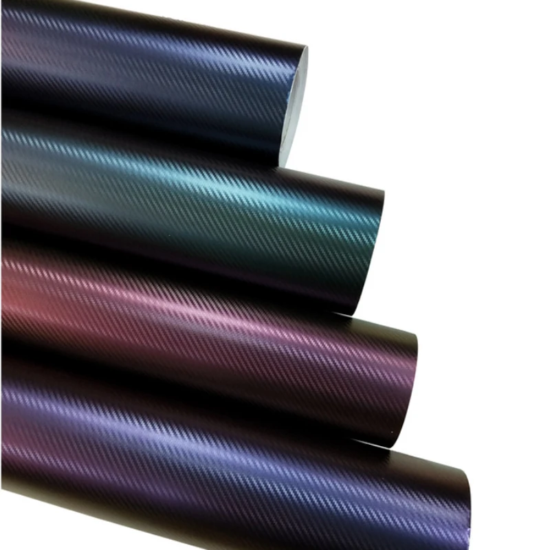 Chameleon 3D Carbon Fiber Vinyl Wrap