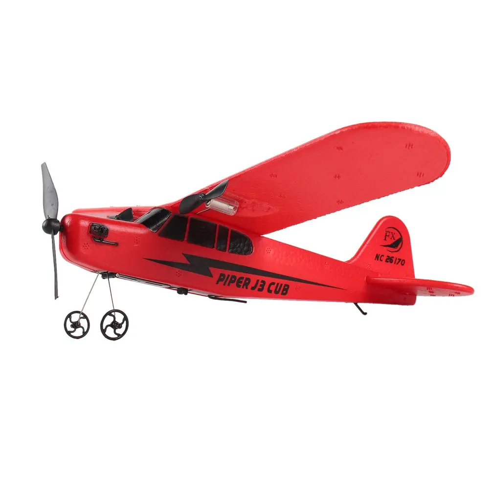Новинка OCDAY FX803 пульт дистанционного управления RC самолет планер аэроплан игрушка для детей Audult 150 м пенопластовый самолет красный синий батарея дроны