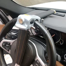 Auto Lenkrad Anti-Theft Lock Faltbare Sicherheit Auto Lock Auto Lenkung Lock Schutz T-Schlösser Dreh Legierung auto Zubehör