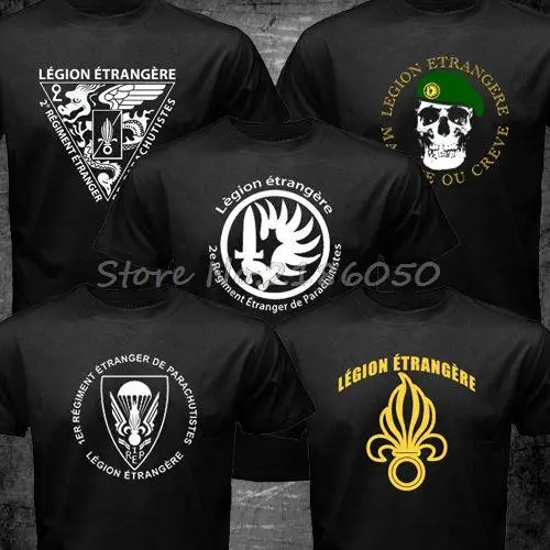 Legione Straniera francese Delle Forze Speciali Guerra Mondiale Esercito T  shirt tshirt homme uomo camisetas Swag Cotone Magliette S 3XL|T-Shirts| -  AliExpress