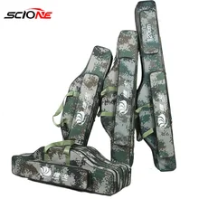 80 см 120 см 2/3 слоев Оксфорд сумка для рыбалки на открытом воздухе цифровой камуфляж сумки для удочки портативный рюкзак bolsa de pesca XA170G