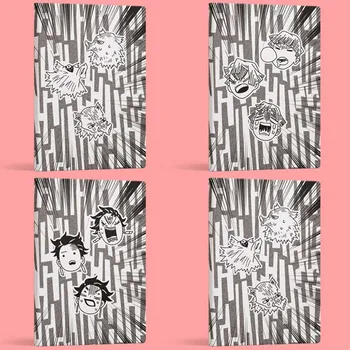 

1pcs Anime Demon Slayer Kimetsu No Yaiba Cartoon Notebook Office School Student Learning Stationery Friend Classmate Gift