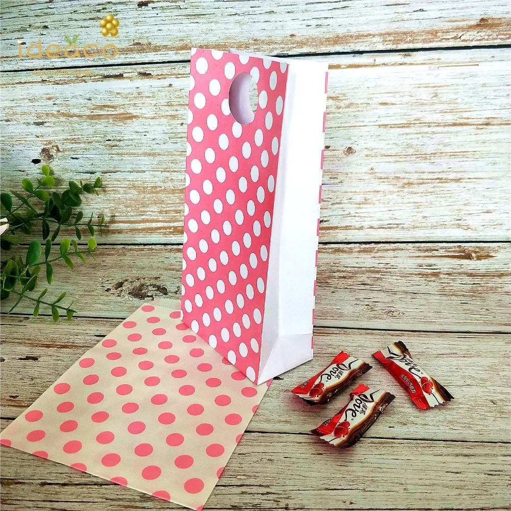 pink gift candy bags box wedding13