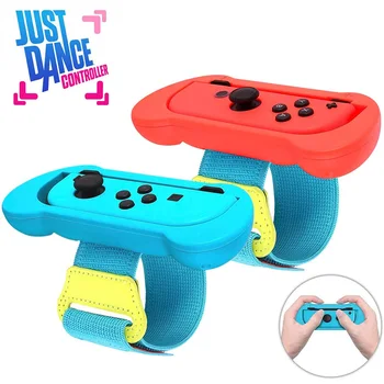 

1Pair Adjustable Elastic Dance Wrist Band Strap Wristband For Nintend Switch Just Dance 2019 2020 for Joy-Con Controller Armband