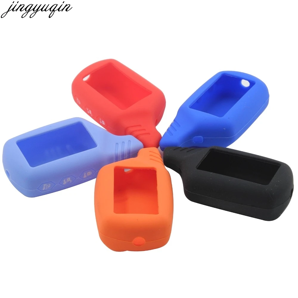 jingyuqin Keychain LCD Silicone Case Cover For Original Starline B9/B91/B6/B61/A91/A61/V7 Way Car Remote 2 Alarm | Автомобили и