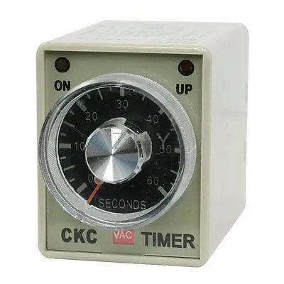

AH3-3 AC 36V 8 Pins DPDT 0-60 Seconds 60Sec Power on Delay Timer Time Relay