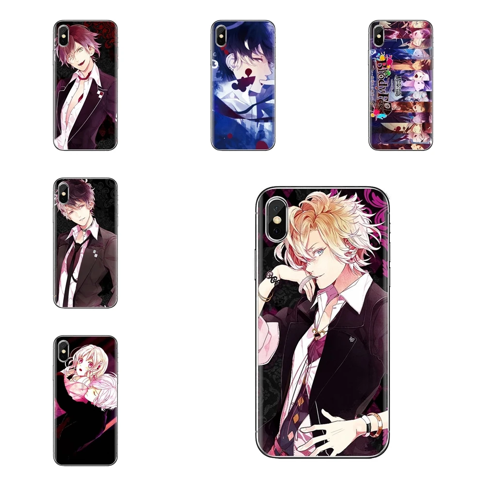 

Diabolik Lovers Japan Anime Phone Bag Case For iPhone XS Max XR X 4 4S 5 5S 5C SE 6 6S 7 8 Plus Samsung Galaxy J1 J3 J5 J7 A3 A5