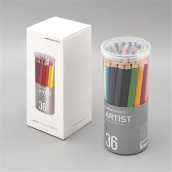 

Xiaomi KACOGREEN ARTIST 36 colors Colored pencils Colorful Bold core Drawing Pencil Smooth Set 4.0MM for Artist Student