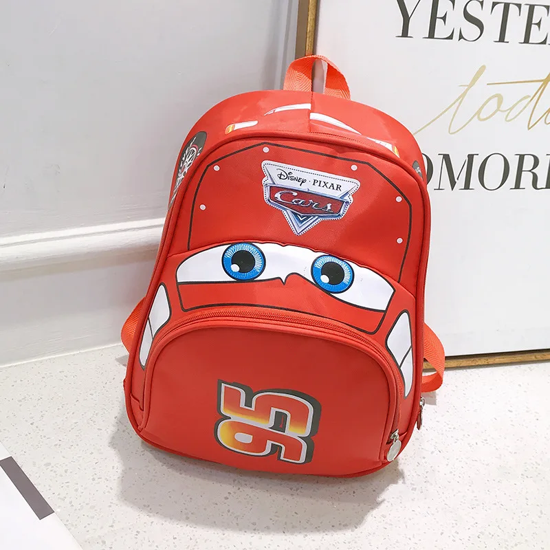 Детский рюкзак с машинкой, детский сад, мальчик, девочка Маккуин, сумка, школьная сумка, мультяшная сумка на плечо, книга, Студенческая сумка