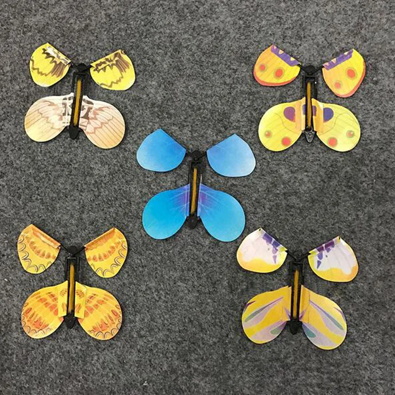 1 шт. красочный Творческий полет бабочки новый роман детей магия реквизит