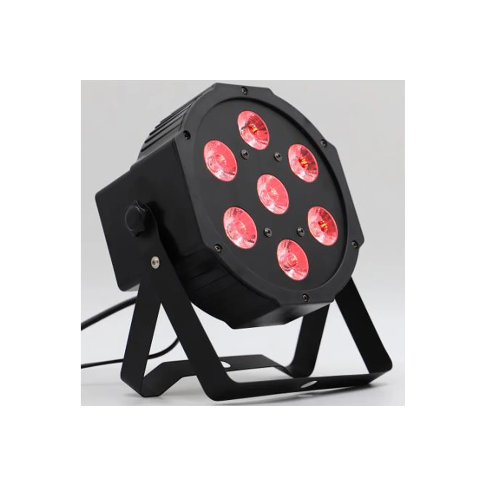 Высокое качество с хорошей ценой dmx 7x12 Вт led par ОСВЕЩЕНИЕ отлично подходит для вечерние dj театральные Свадебные украшения светодиодный дисплей