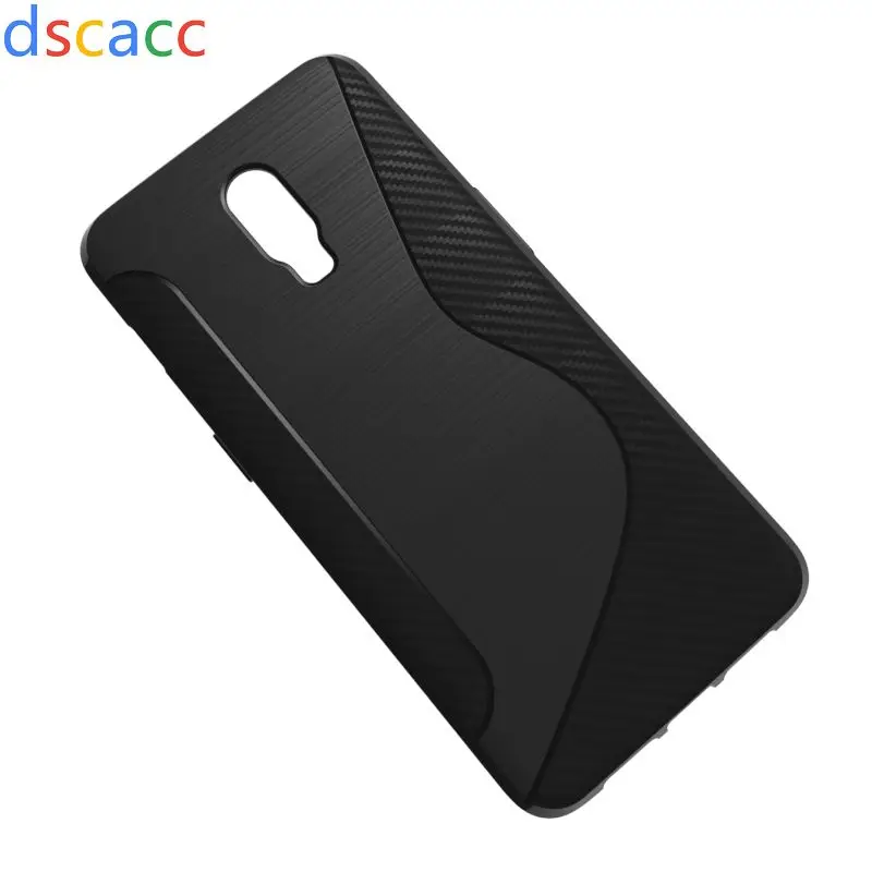 DSCACC S line TPU чехол Противоскользящий тонкий мягкий чехол для OnePlus 7 6T 6 100 шт