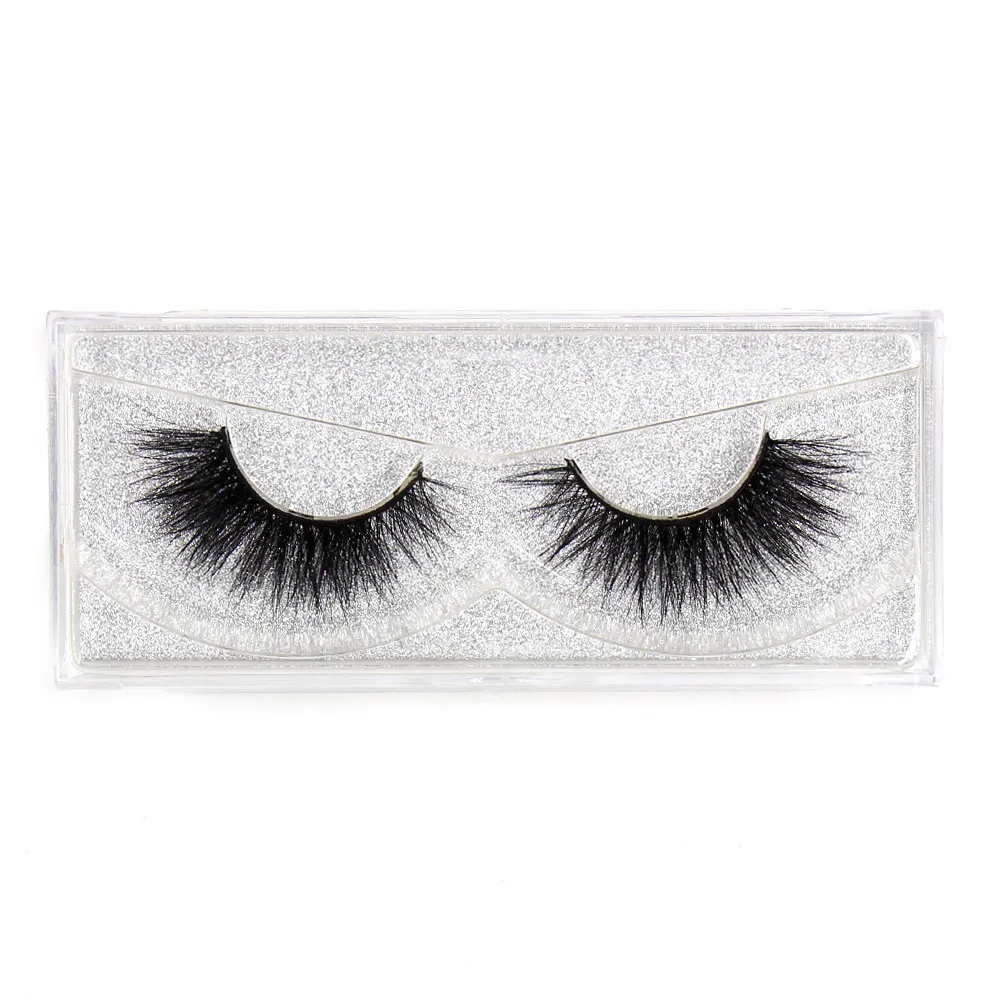 A19 LEHUAMAO 3D Mink Eyelash Fluffy Cross Thick Natural Fake Eyelashes Lashes Dramatic Makeup Eye Lashes Handmade False Eyelash A03 - Цвет: A19
