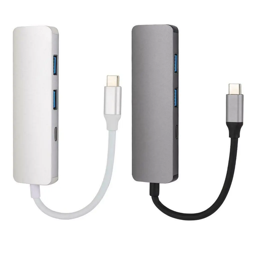 Премиум 4 в 1 Usb-C к тип-c конвертер HDMI USB разветвитель Pd концентратор адаптер Портативный Usb-C к тип-c HDMI USB разветвитель